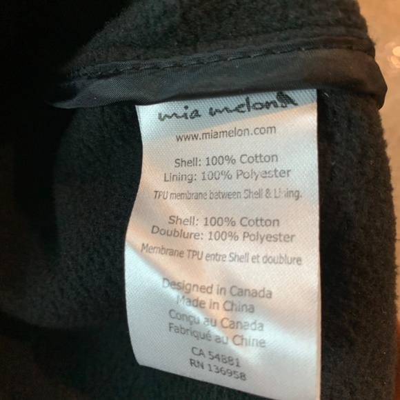 Mia Melon Whitney Fleece-Lined Waterproof Jacket Size XS - Picture 7 of 7